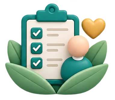 Icono de plan personal de cuidado